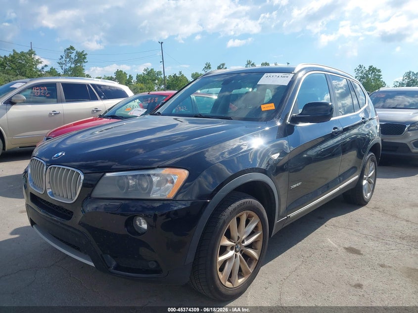 2014 BMW X3 VIN 5UXWX9C57E0D31667 IAAI salvage auction — SIDE, Salvage (Ohio), sold $2,250 on 2026-07-07 (photo 2)
