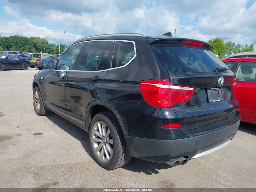 2014 BMW X3 VIN 5UXWX9C57E0D31667 IAAI salvage auction — SIDE, Salvage (Ohio), sold $2,250 on 2026-07-07 (photo 3)