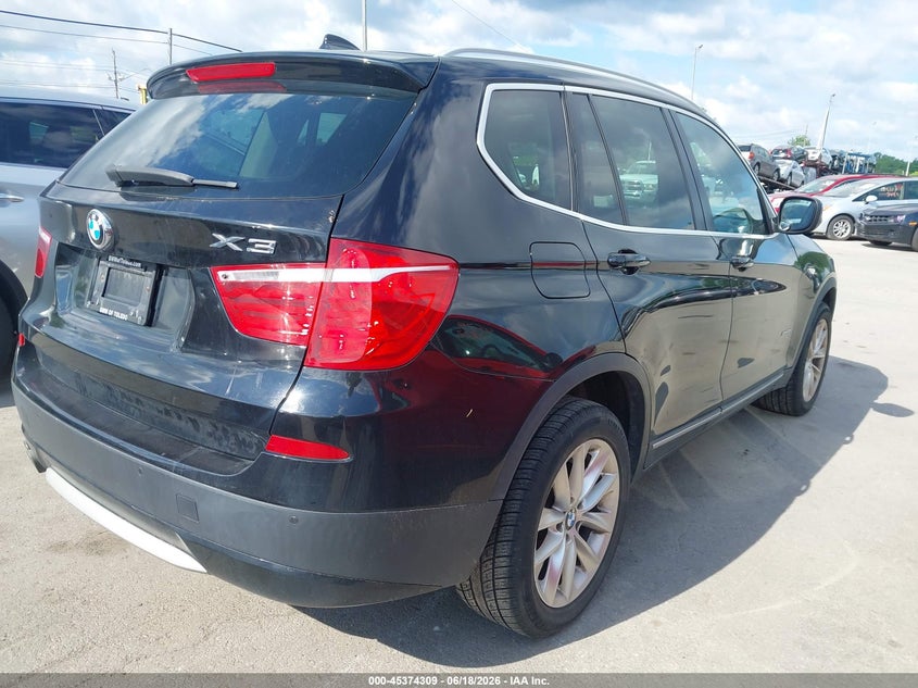 2014 BMW X3 VIN 5UXWX9C57E0D31667 IAAI salvage auction — SIDE, Salvage (Ohio), sold $2,250 on 2026-07-07 (photo 4)