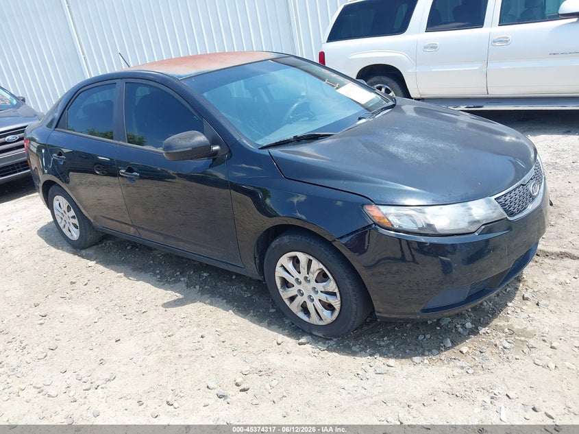 2012 Kia Forte VIN KNAFU4A24C5548805 IAAI salvage auction — FRONT END, Repossession Paperwork (Georgia), sold $350 on 2026-07-09 (photo 1)