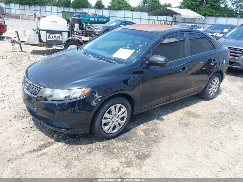 2012 Kia Forte VIN KNAFU4A24C5548805 IAAI salvage auction — FRONT END, Repossession Paperwork (Georgia), sold $350 on 2026-07-09 (photo 2)