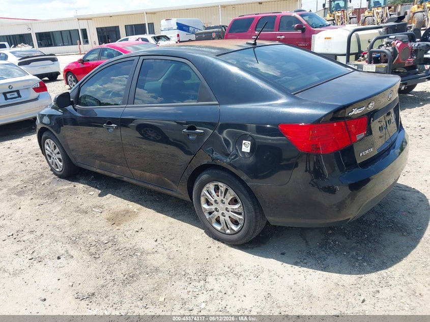2012 Kia Forte VIN KNAFU4A24C5548805 IAAI salvage auction — FRONT END, Repossession Paperwork (Georgia), sold $350 on 2026-07-09 (photo 3)