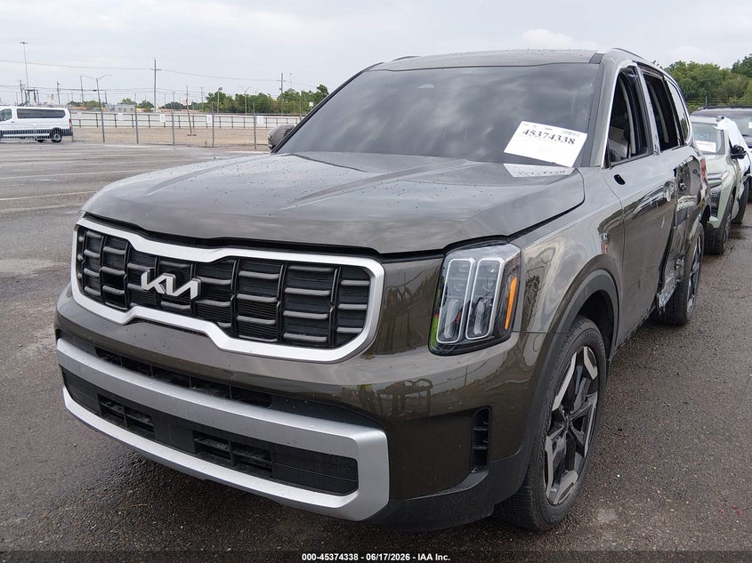 2025 Kia Telluride VIN 5XYP64GC9SG709107 IAAI salvage auction — REAR END, Salvage (Louisiana), sold $13,400 on 2026-08-01 (photo 2)