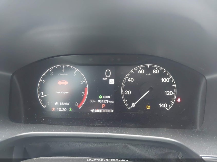 2025 Honda Cr-v VIN 2HKRS4H76SH478052 IAAI salvage auction — HAIL, Original (Texas), sold $19,400 on 2026-07-29 (photo 7)