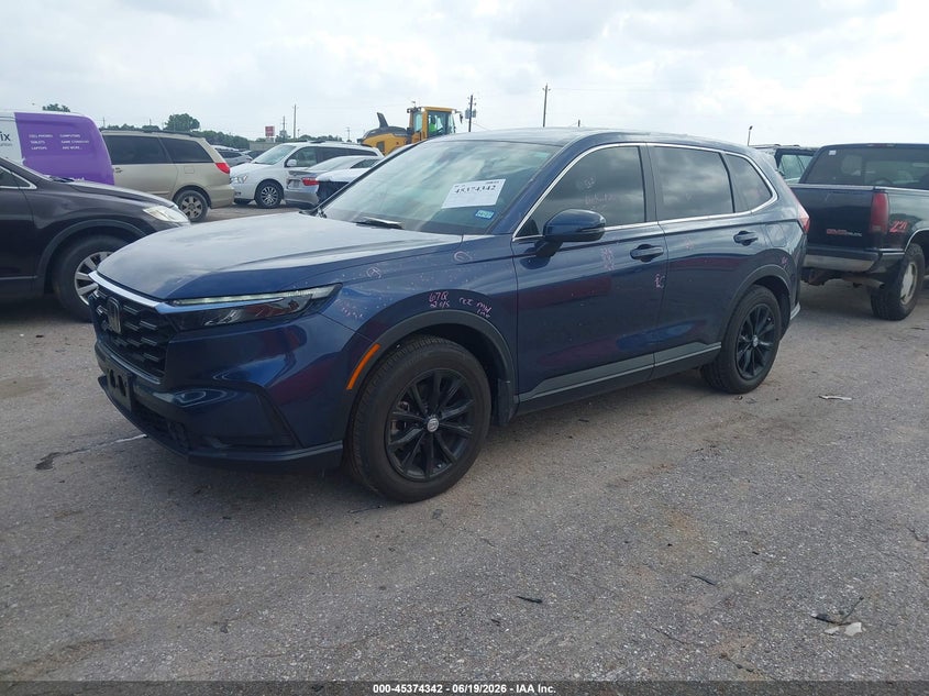 2025 Honda Cr-v VIN 2HKRS4H76SH478052 IAAI salvage auction — HAIL, Original (Texas), sold $19,400 on 2026-07-29 (photo 2)