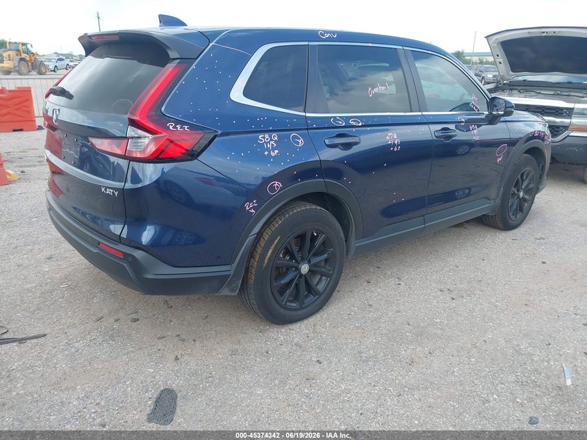 2025 Honda Cr-v VIN 2HKRS4H76SH478052 IAAI salvage auction — HAIL, Original (Texas), sold $19,400 on 2026-07-29 (photo 4)