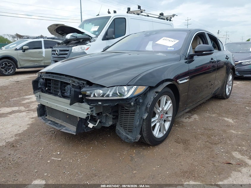 2017 Jaguar Xe VIN SAJAD4BG6HA954690 IAAI salvage auction — FRONT END, Original (Texas), sold $1,900 on 2026-08-02 (photo 2)