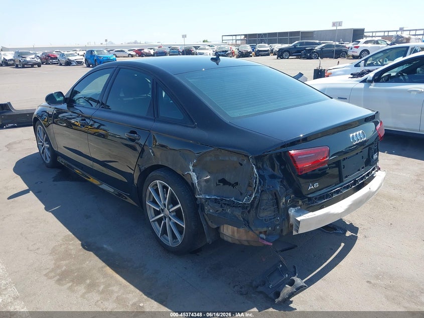 2017 Audi A6 VIN WAUH2AFC0HN050185 IAAI salvage auction — REAR END, Salvage (Arizona), sold $8,100 on 2026-07-28 (photo 3)