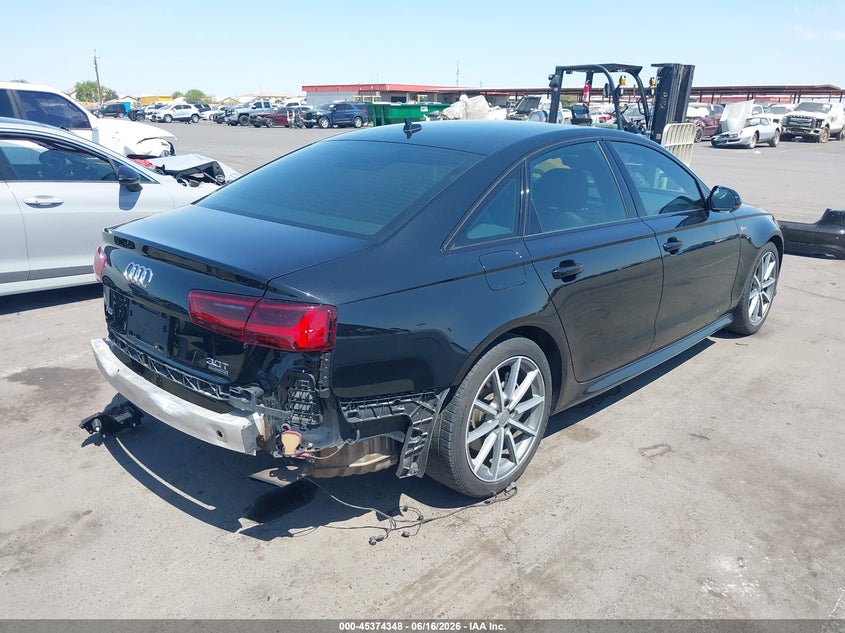2017 Audi A6 VIN WAUH2AFC0HN050185 IAAI salvage auction — REAR END, Salvage (Arizona), sold $8,100 on 2026-07-28 (photo 4)