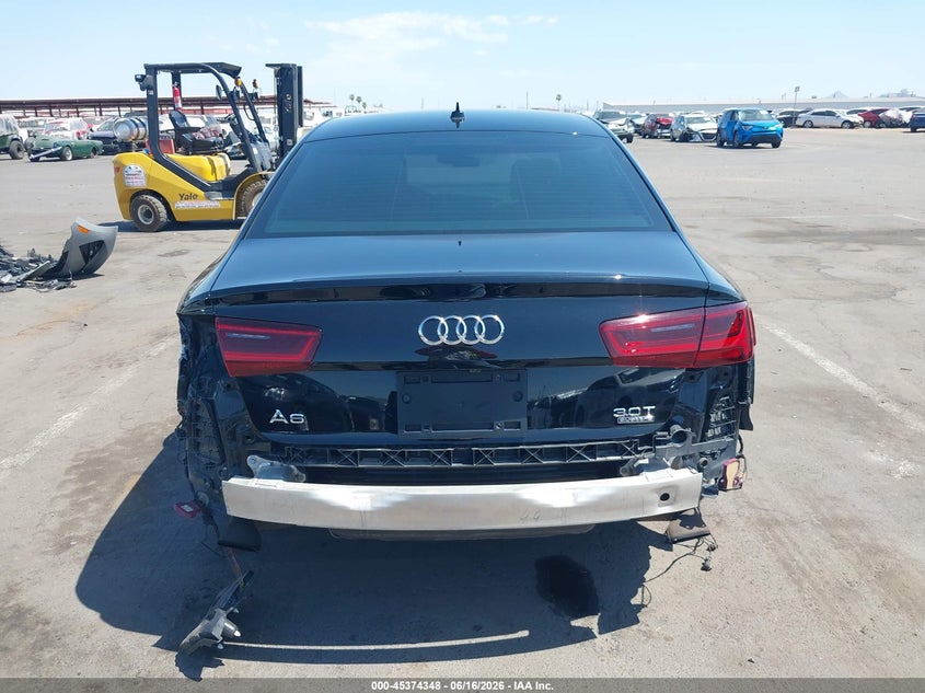 2017 Audi A6 VIN WAUH2AFC0HN050185 IAAI salvage auction — REAR END, Salvage (Arizona), sold $8,100 on 2026-07-28 (photo 6)