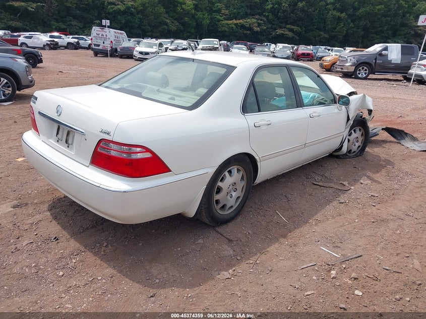 2004 Acura Rl VIN JH4KA966X4C003867 IAAI salvage auction — FRONT END, Salvage (Alabama), sold $225 on 2026-07-15 (photo 4)