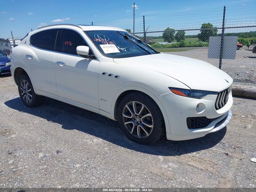 2018 Maserati Levante VIN ZN661XUL9JX291495 IAAI salvage auction — ELECTRICAL, Original (West Virginia), sold $3,550 on 2026-07-08 (photo 1)