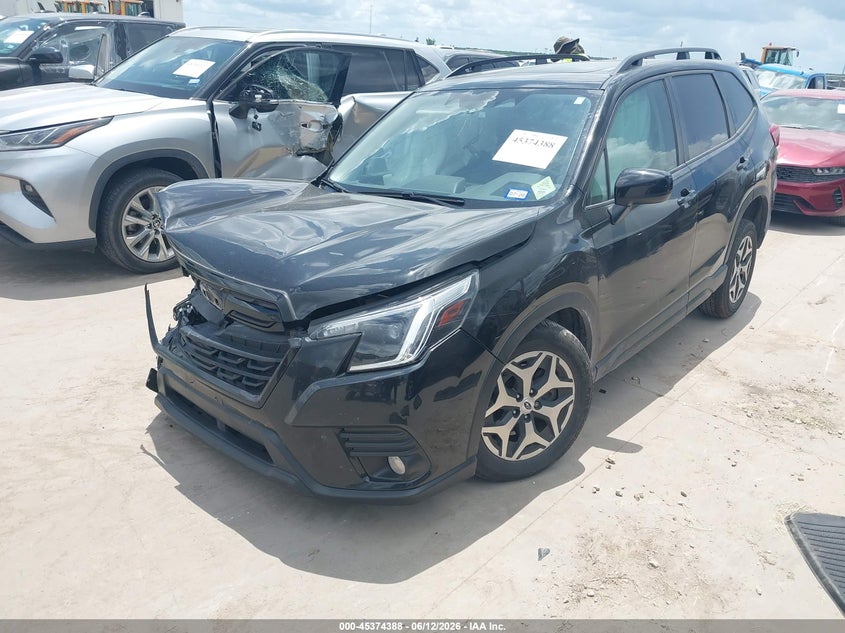 2023 Subaru Forester VIN JF2SKAEC4PH490970 IAAI salvage auction — RIGHT SIDE, Salvage (Texas), sold $3,125 on 2026-07-28 (photo 2)
