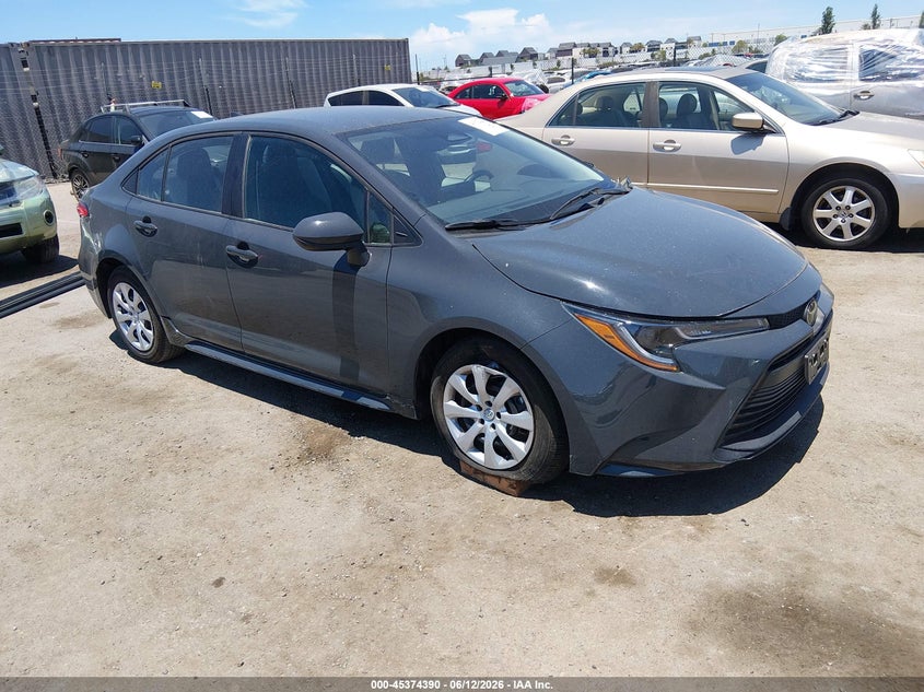 2025 Toyota Corolla VIN 5YFB4MDE6SP247204 IAAI salvage auction — LEFT SIDE, Salvage (California), sold $8,750 on 2026-07-13 (photo 1)