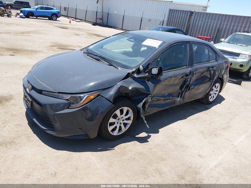 2025 Toyota Corolla VIN 5YFB4MDE6SP247204 IAAI salvage auction — LEFT SIDE, Salvage (California), sold $8,750 on 2026-07-13 (photo 2)