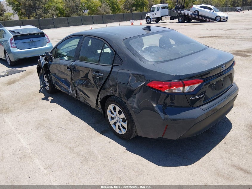 2025 Toyota Corolla VIN 5YFB4MDE6SP247204 IAAI salvage auction — LEFT SIDE, Salvage (California), sold $8,750 on 2026-07-13 (photo 3)
