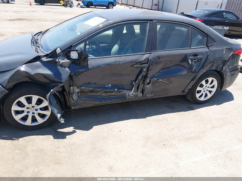 2025 Toyota Corolla VIN 5YFB4MDE6SP247204 IAAI salvage auction — LEFT SIDE, Salvage (California), sold $8,750 on 2026-07-13 (photo 6)