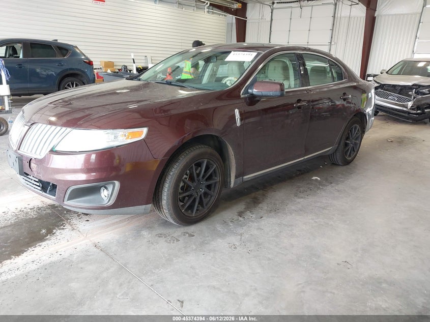 2009 Lincoln Mks VIN 1LNHM94R59G624011 IAAI salvage auction — RIGHT FRONT, Clear (Colorado), sold $625 on 2026-07-22 (photo 2)