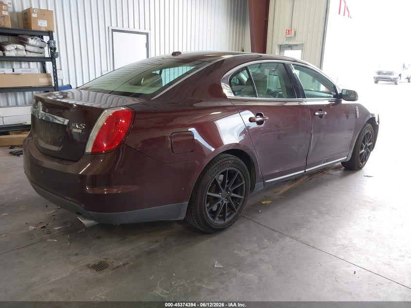 2009 Lincoln Mks VIN 1LNHM94R59G624011 IAAI salvage auction — RIGHT FRONT, Clear (Colorado), sold $625 on 2026-07-22 (photo 4)