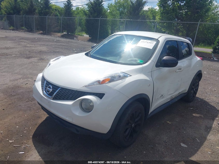 2014 Nissan Juke VIN JN8AF5MR2ET356842 IAAI salvage auction — LEFT SIDE, Clear (Virginia), sold $925 on 2026-07-07 (photo 2)