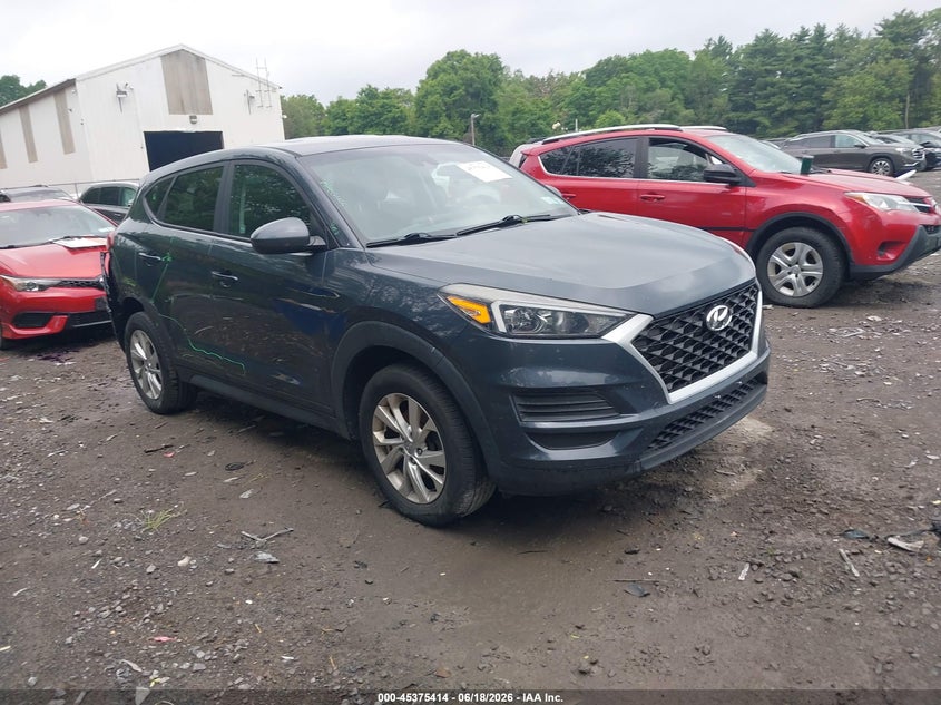 2019 Hyundai Tucson VIN KM8J2CA4XKU951671 IAAI salvage auction — REAR END, Salvage Title, sold $3,850 on 2026-07-19 (photo 1)