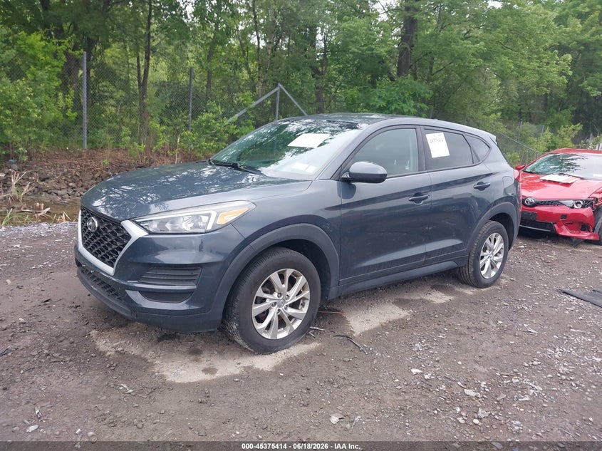 2019 Hyundai Tucson VIN KM8J2CA4XKU951671 IAAI salvage auction — REAR END, Salvage Title, sold $3,850 on 2026-07-19 (photo 2)