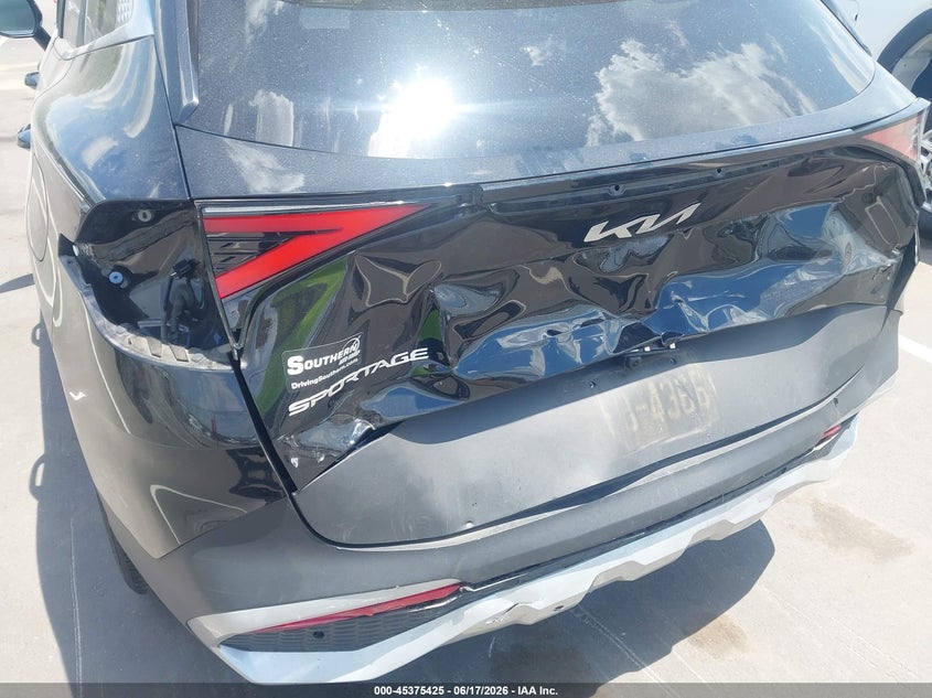 2024 Kia Sportage VIN 5XYK33DF4RG204145 IAAI salvage auction — REAR END, Salvage (North Carolina), sold $5,600 on 2026-07-23 (photo 6)