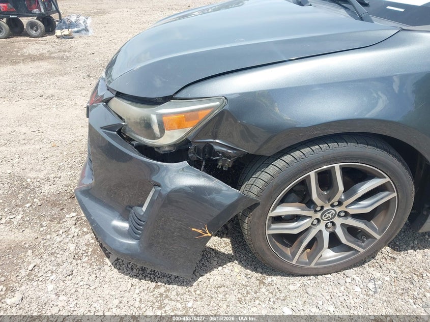 2014 Scion Tc VIN JTKJF5C71E3073868 IAAI salvage auction — LEFT FRONT, Salvage (Illinois), sold $900 on 2026-07-15 (photo 6)