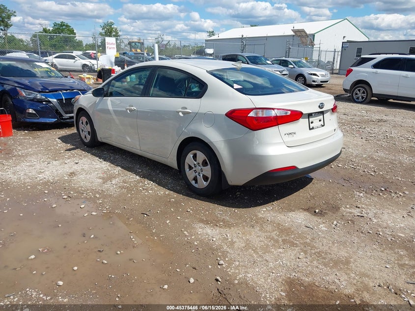 2015 Kia Forte VIN KNAFK4A67F5301288 IAAI salvage auction — FRONT END, Salvage (Ohio), sold $775 on 2026-07-13 (photo 3)
