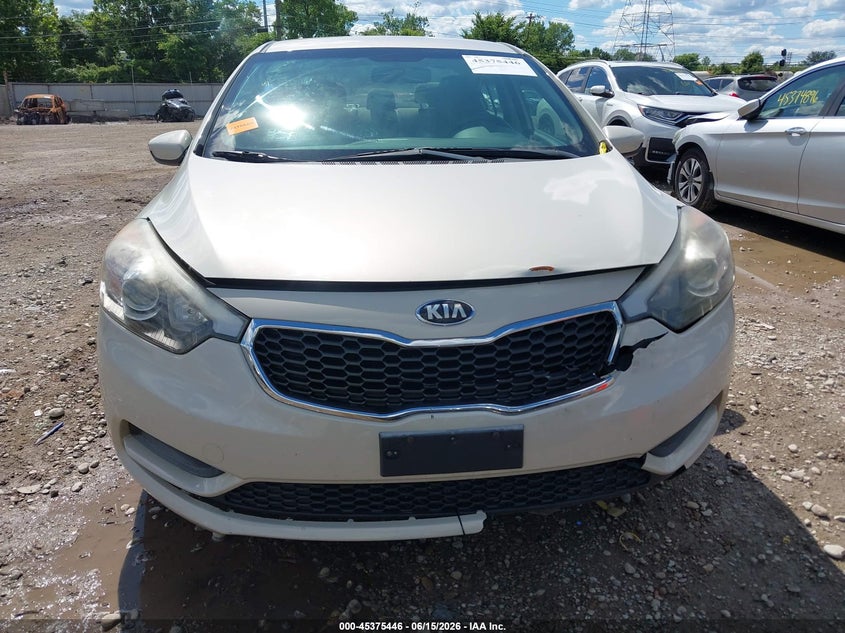 2015 Kia Forte VIN KNAFK4A67F5301288 IAAI salvage auction — FRONT END, Salvage (Ohio), sold $775 on 2026-07-13 (photo 6)