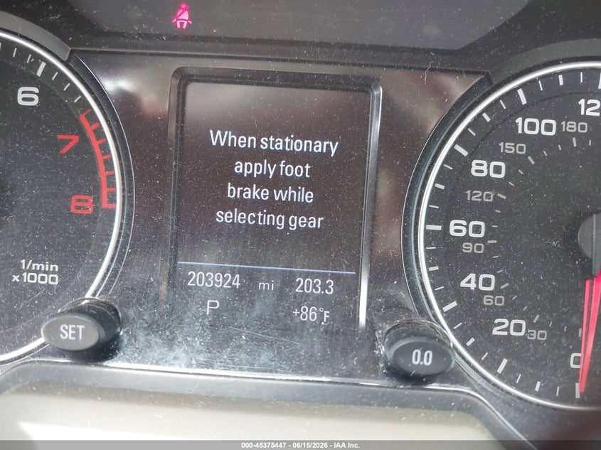 2010 Audi Q5 VIN WA1LKAFP0AA006470 IAAI salvage auction — FRONT END, Salvage (Alabama), sold $100 on 2026-07-07 (photo 7)