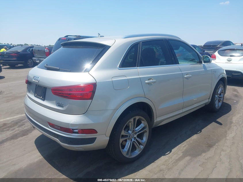 2016 Audi Q3 VIN WA1GFCFS2GR004722 IAAI salvage auction — NORMAL WEAR, Clear (North Carolina), sold $1,000 on 2026-07-08 (photo 4)