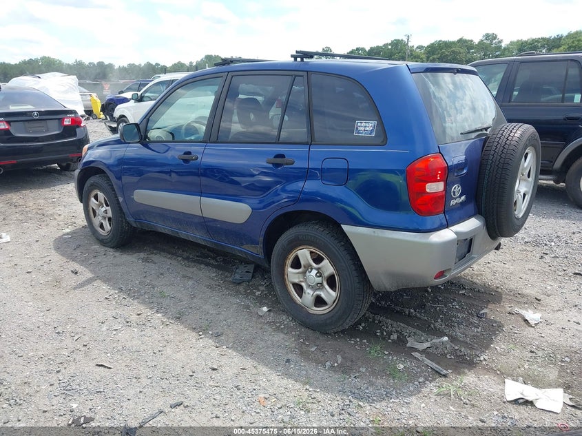 2005 Toyota Rav4 VIN JTEGD20V756000569 IAAI salvage auction — NORMAL WEAR, Clear (South Carolina), sold $375 on 2026-07-14 (photo 3)