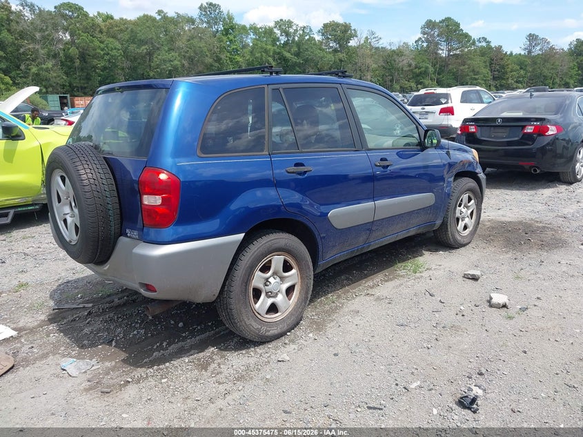 2005 Toyota Rav4 VIN JTEGD20V756000569 IAAI salvage auction — NORMAL WEAR, Clear (South Carolina), sold $375 on 2026-07-14 (photo 4)