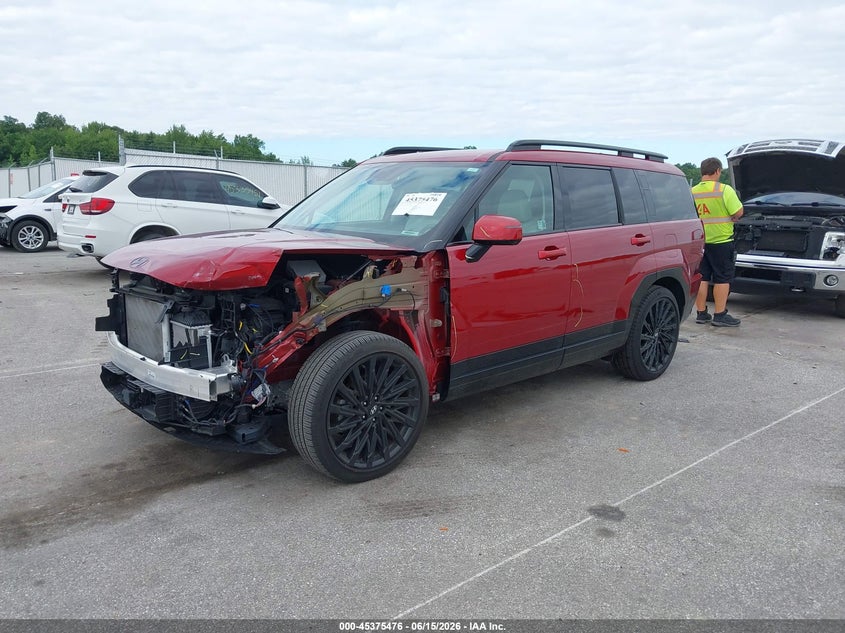 2024 Hyundai Santa fe VIN 5NMP5DGL9RH059407 IAAI salvage auction — LEFT FRONT, Salvage (Indiana), sold $9,950 on 2026-09-10 (photo 2)