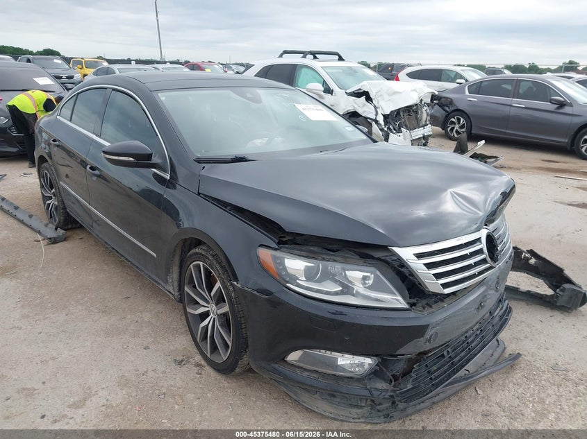 2016 Volkswagen Passat cc VIN WVWGU7AN3GE518980 IAAI salvage auction — FRONT END, Salvage (Texas), sold $575 on 2026-07-28 (photo 1)