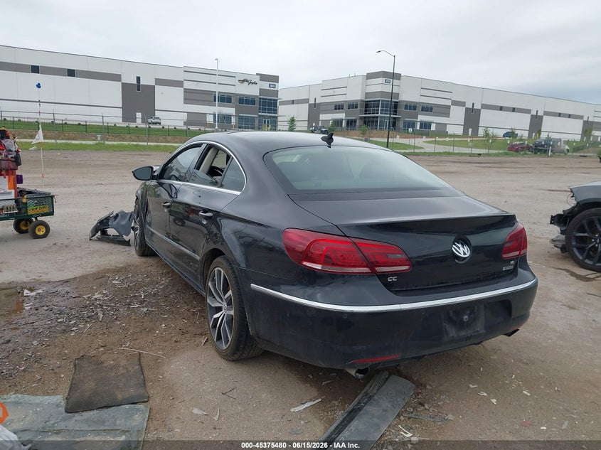 2016 Volkswagen Passat cc VIN WVWGU7AN3GE518980 IAAI salvage auction — FRONT END, Salvage (Texas), sold $575 on 2026-07-28 (photo 3)