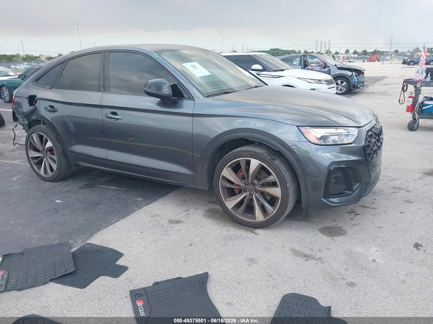 2024 Audi Sq5 sportback VIN WA124AFY2R2141535 — IAAI salvage auction photo