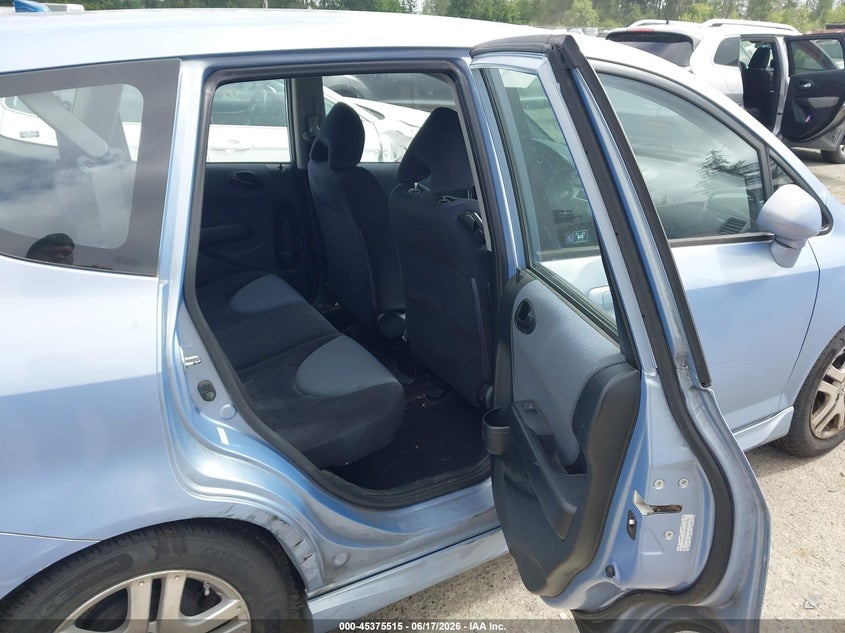 2008 Honda Fit VIN JHMGD38698S000784 IAAI salvage auction — RIGHT SIDE, Bill Of Sale (Washington), sold $500 on 2026-07-08 (photo 8)