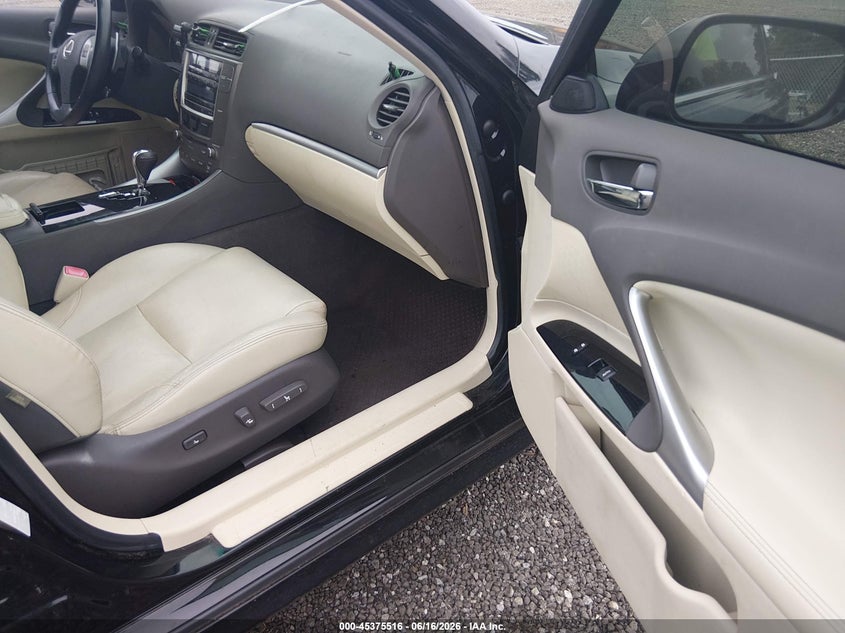 2012 Lexus Is VIN JTHBF5C2XC5180644 IAAI salvage auction — LEFT FRONT, Salvage (South Carolina), sold $1,650 on 2026-07-14 (photo 5)