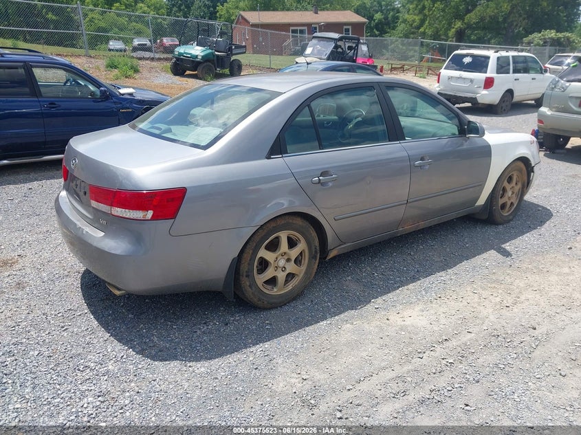 2006 Hyundai Sonata VIN 5NPEU46F06H152580 IAAI salvage auction — NORMAL WEAR, Clear (Virginia), sold $100 on 2026-07-14 (photo 4)