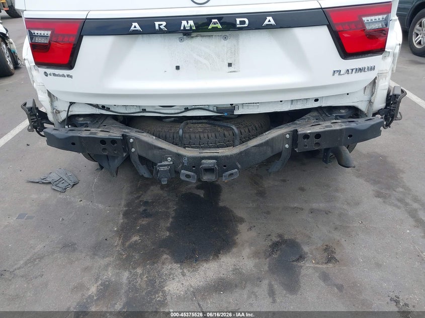 2023 Nissan Armada VIN JN8AY2DB5P9830004 IAAI salvage auction — Unknown, Salvage (North Carolina), sold $21,100 on 2026-08-30 (photo 6)