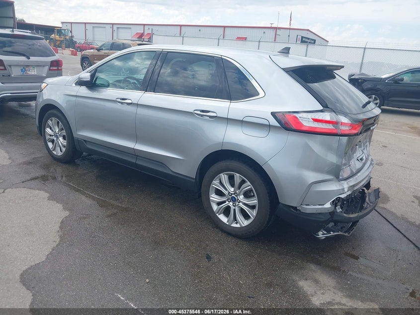 2022 Ford Edge VIN 2FMPK4K96NBB07891 IAAI salvage auction — REAR END, Salvage (Indiana), sold $8,550 on 2026-07-16 (photo 3)