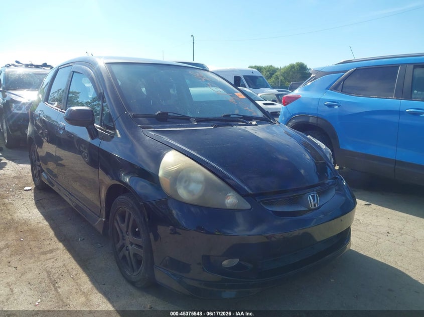 2008 Honda Fit VIN JHMGD38648S060777 IAAI salvage auction — HAIL, Salvage (Ohio), sold $400 on 2026-07-07 (photo 1)