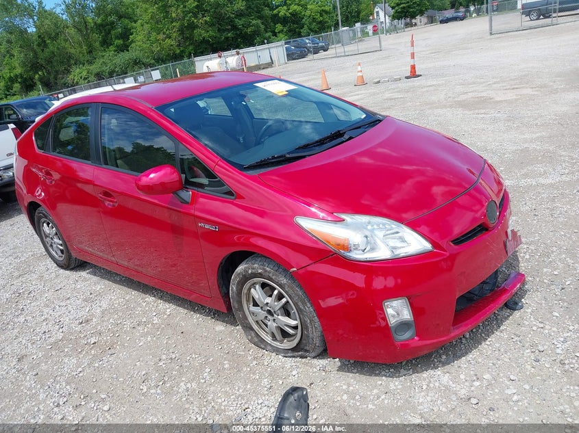 2011 Toyota Prius VIN JTDKN3DU7B5308524 IAAI salvage auction — SIDE, Salvage (Ohio), sold $500 on 2026-07-07 (photo 1)