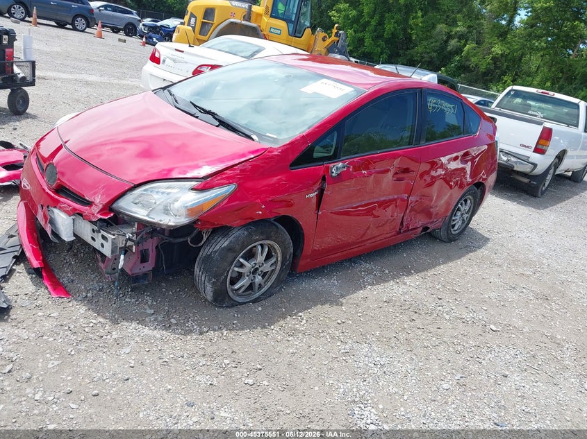 2011 Toyota Prius VIN JTDKN3DU7B5308524 IAAI salvage auction — SIDE, Salvage (Ohio), sold $500 on 2026-07-07 (photo 2)