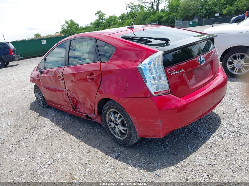 2011 Toyota Prius VIN JTDKN3DU7B5308524 IAAI salvage auction — SIDE, Salvage (Ohio), sold $500 on 2026-07-07 (photo 3)