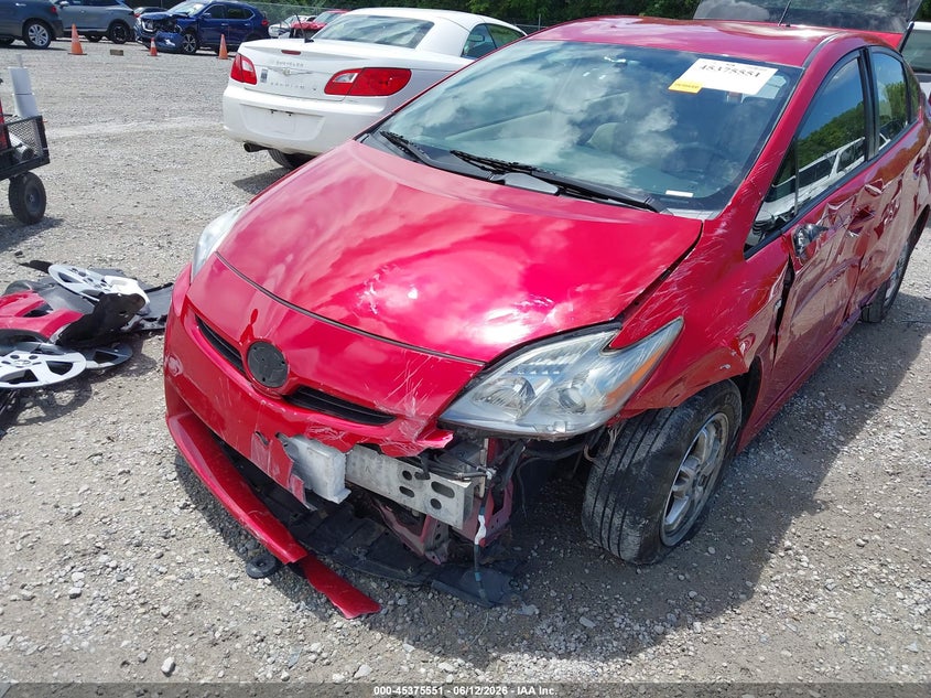 2011 Toyota Prius VIN JTDKN3DU7B5308524 IAAI salvage auction — SIDE, Salvage (Ohio), sold $500 on 2026-07-07 (photo 6)