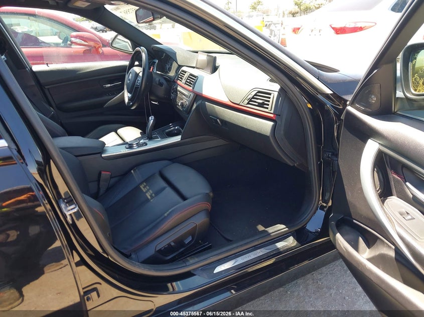 2015 BMW 3er VIN WBA3A9G50FNT09640 IAAI salvage auction — REAR END, Salvage (California), sold $3,850 on 2026-07-09 (photo 5)