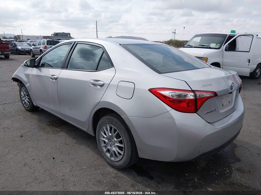 2015 Toyota Corolla VIN 5YFBURHE1FP187216 IAAI salvage auction — FRONT END, Salvage (New Mexico), sold $975 on 2026-07-31 (photo 3)